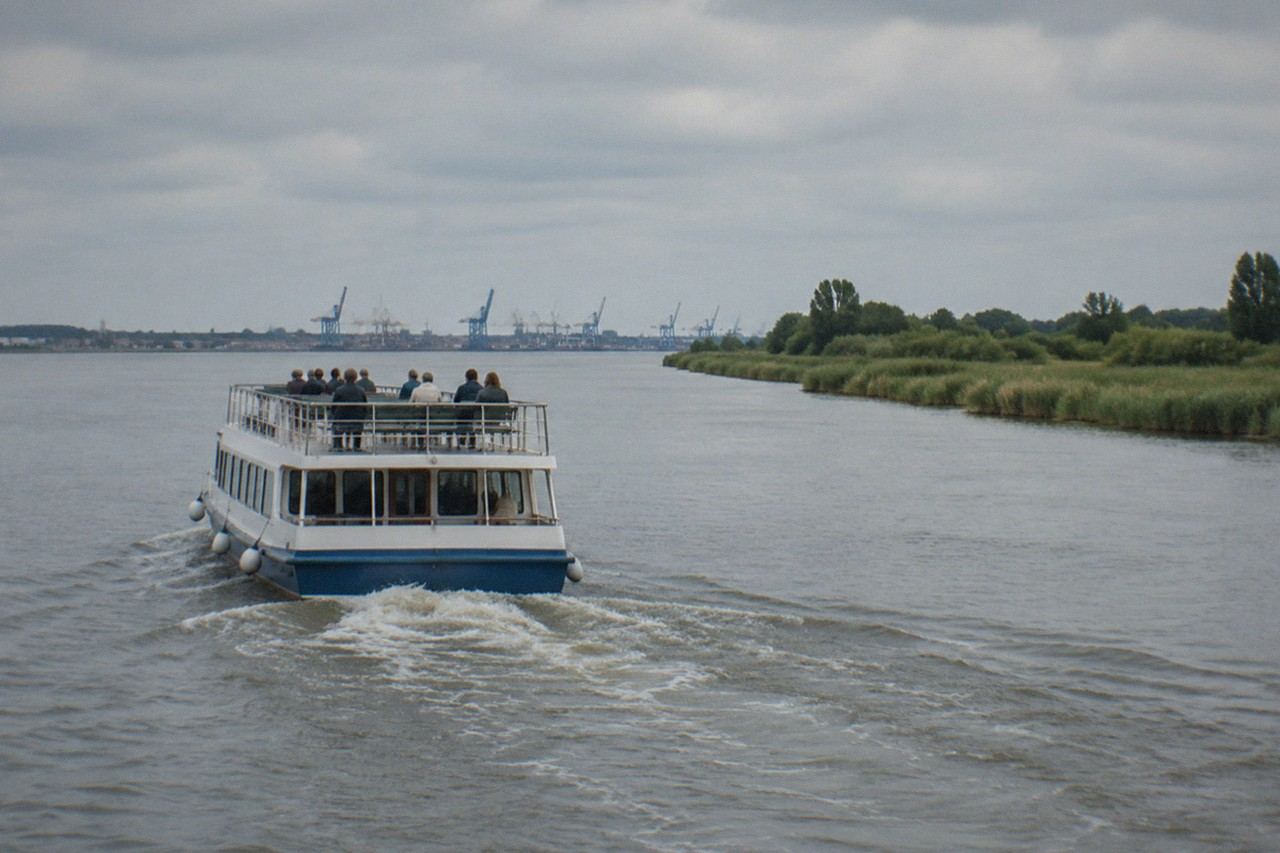 Nantes <> Saint-Nazaire: Loire Estuary Cruise Tour Ticket